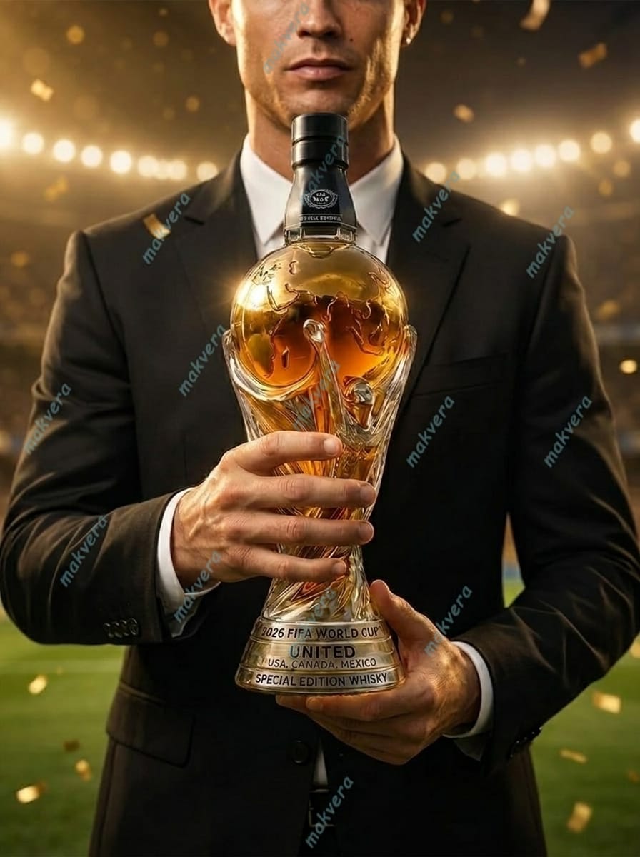 World Cup Fifa 2026 USA Canada Mexico Whiskey Bottle 4 World Cup Fifa 2026 USA Canada Mexico Whiskey Bottle 2