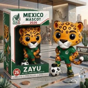 World Cup Mexico Mascot Zayu Pop Figure 2026 1 World Cup Mexico Mascot Zayu Pop Figure 2026 2