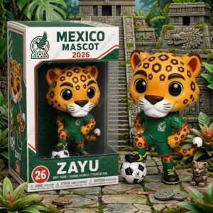 World Cup Mexico Mascot Zayu Pop Figure 2026