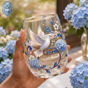 Zeta Phi Beta 1920 Finer Womanhood Drink Glass 2