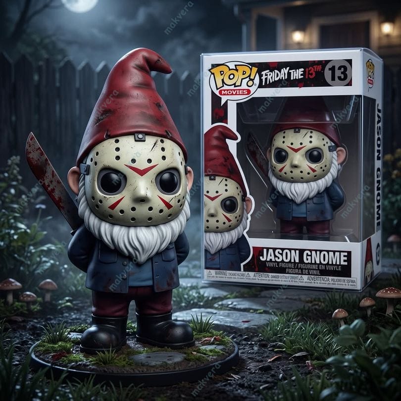 Jason Gnome Friday The 13Th Pop Figure 3 Jason Gnome Friday The 13Th Pop Figure 3