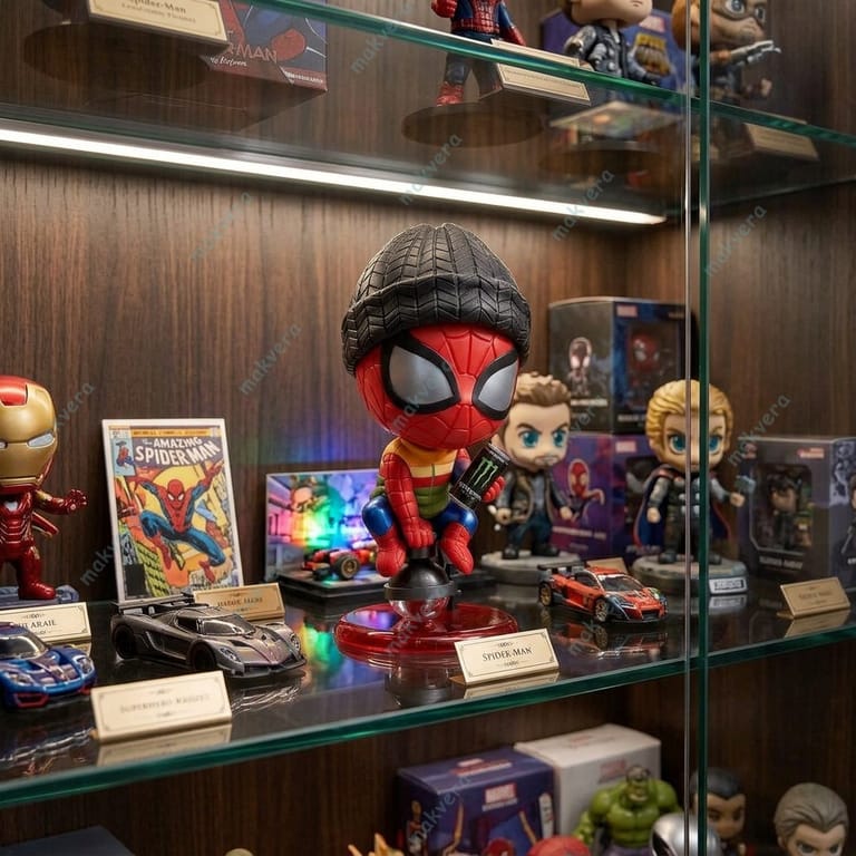 Spider-Man Brand New Day Beanie Monster Energy Bobblehead 4 spider man brand new day beanie monster energy bobblehead 3