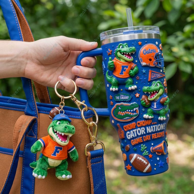 Florida Gators Game Day Mascot Keychain 2 Florida Gators Game Day Mascot Keychain