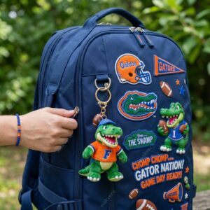 Florida Gators Game Day Mascot Keychain